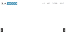 Tablet Screenshot of la-wood.com